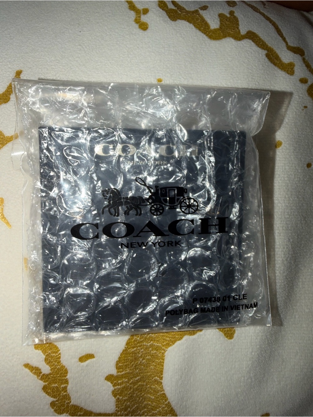 COACH Black Heart Stud Earrings - Picture 5 of 5